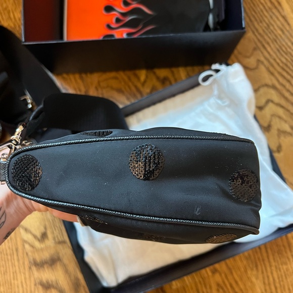 Prada Re Edition Nylon Polka Dot Crossbody Bag - Picture 7 of 10